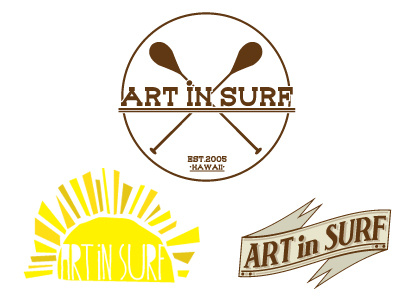 Art in surf icons artinsurf cirobicudo logos surf