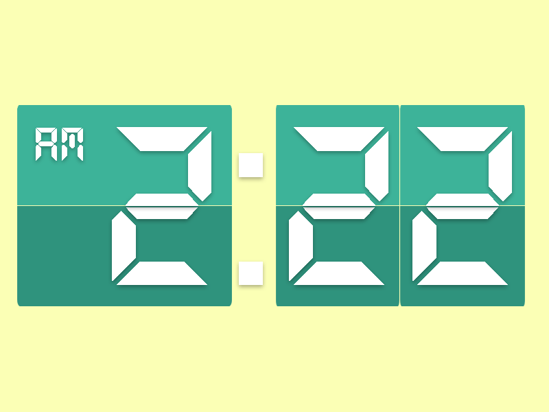 Typehue Week 29 "2" rebound typehue gif