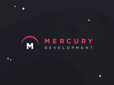 Mercury Development Logo Concept branding concept identity logo mercury typography