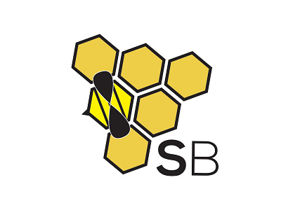 Sam Baker Bee Logo branddesign branding identity typography