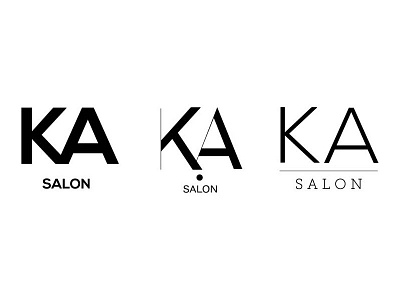 KA Salon Rebrand branding fashion hairdo identity lifestyle stylist