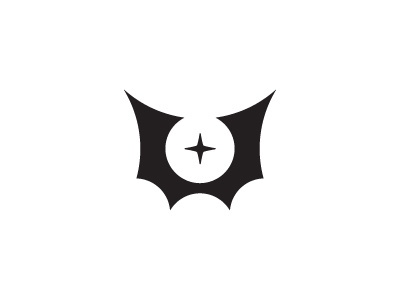 Night Ops - Optics line bat hunt hunting logo mark night ops optic wing wings