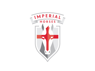 Imperial Horses V2 crest cross england english flag highborn horse imperial logo mask noble royal