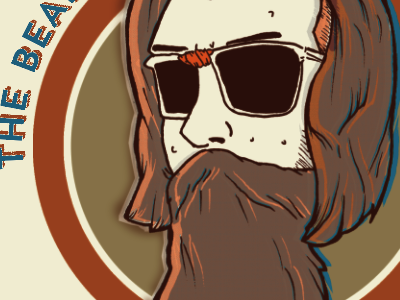 Beard Nerd illustration