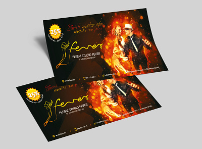 Flyer - Fever branding design