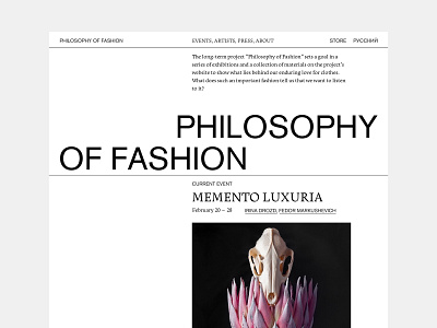 Philosophy of Fashion