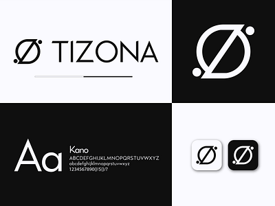 TIZONA Logo Concept brand branding graphic design logo typography vector