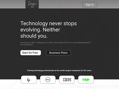 Web3 technology website UI/UX