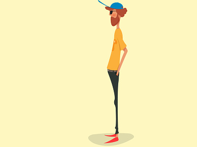 Hipster animation cartoon character cartoon design character design digitalpaiting flat illustration vector web