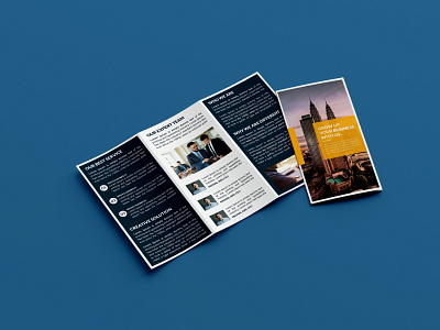 Trifold Brochure Design branding fold
