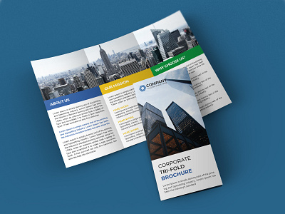 Trifold Brochure Design branding tri fold brochure