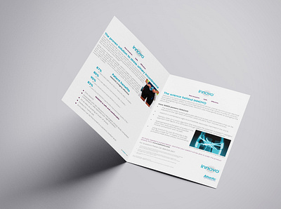 Brochure Design | INNOVO branding brochure brochure design design flyer design graphic design markting materials design pdf print design typography vector