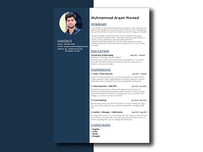 Minimal Resume Design