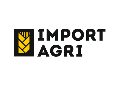 Import Agri agri colour concept design import logo tractor tread wheat дшау усщ