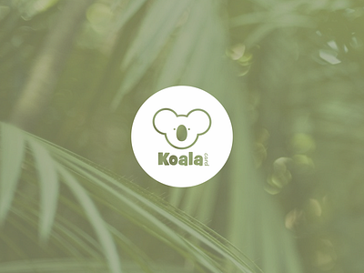 KOALA animal brandbook brend card cute design green koala logo minimal postcard style