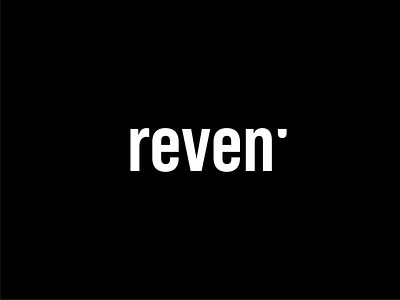 reven' accessories blackandwhite branding catchy logo fashion hype logo design minimal modern logo never rhubarb stylish vector