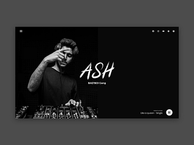ASH - Dj Portfolio