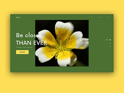 Flora webdesign