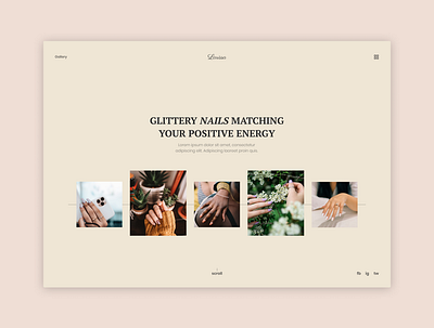 Nails by Larissa figma freelance webdesign webdeveloper