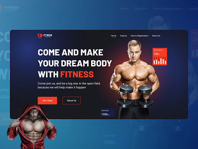 Fitness- Hero Section