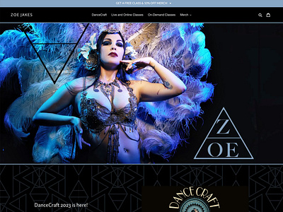 Zoe Jakes Website