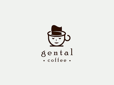 coffee minimal logo design