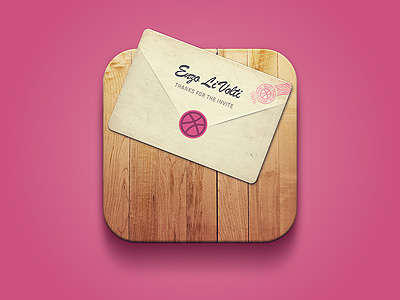 Thanks @enzolivolti debuts dribbble first shot invitation thanks