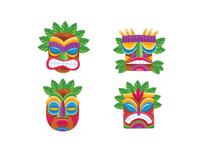 Tiki mask