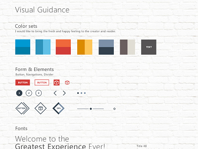 Visual Sketch Guidance color guidance pattern ui ux