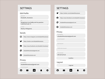 Settings || Daily UI:007