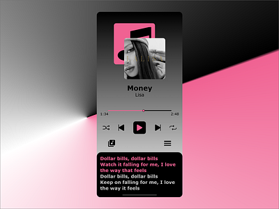 Music Player || Daily UI:009