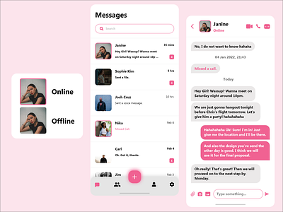 Direct Messaging || Daily UI:013