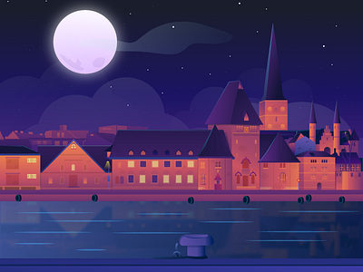 Aarhus By Night 