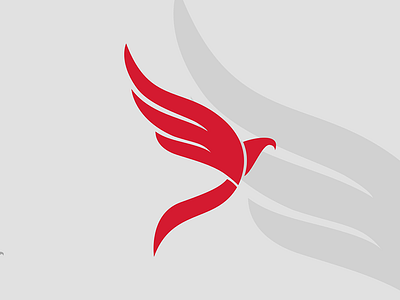 Esprit LOGO 2 bird eagle esprit logo minimalist red traveling agency wings