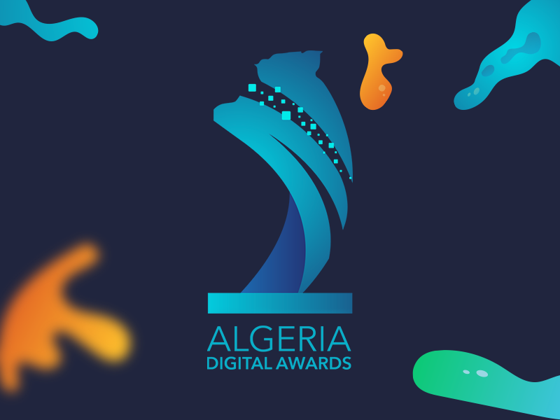 Algerian Digital Awards LOGO by Ilyas Bentaleb on Dribbble