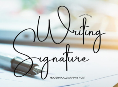 Writing Signature