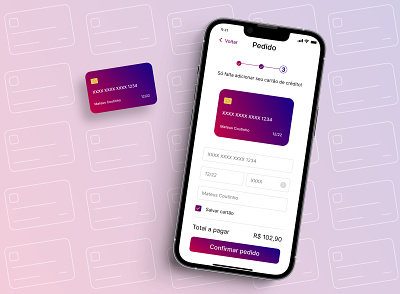 Daily UI 002 - Credit Card Checkout card credit daily dailyui design figma mobile ui