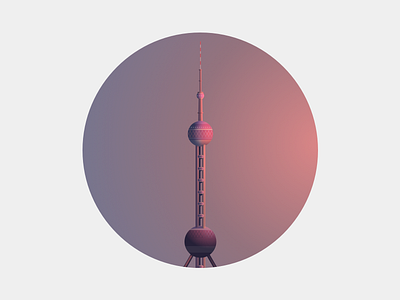 The Oriental Pearl Radio & TV Tower
