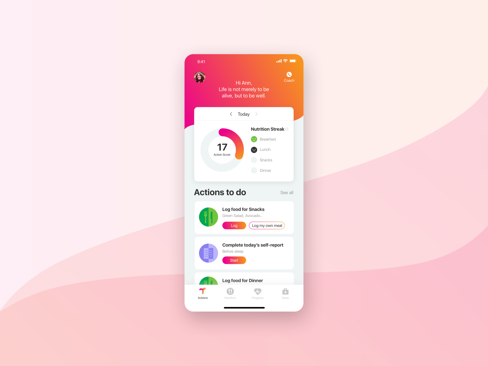 Twin Health App by Manjia Zhao on Dribbble