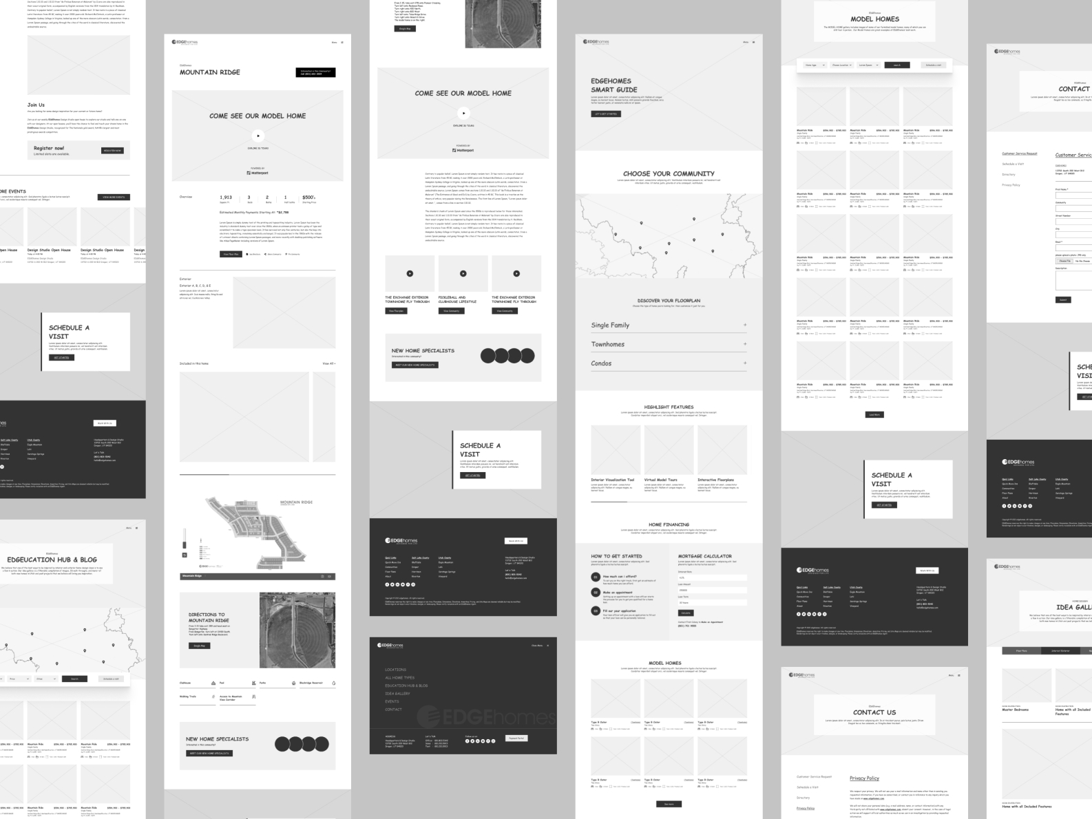 Wireframe Design by Ghrix on Dribbble