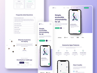 App landing page app landing page design mobile app mockup design ui uiux ux website design