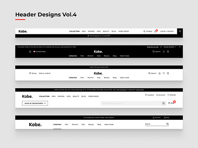 Header Designs Vol.4