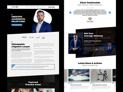 Law Firm Website Design. attorney law law firm lawyer mockup design ui uiux website design