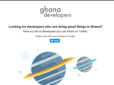 Ghana Developers Thank You