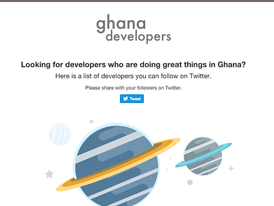 Ghana Developers Thank You