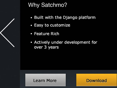 Satchmo New Website django new ui
