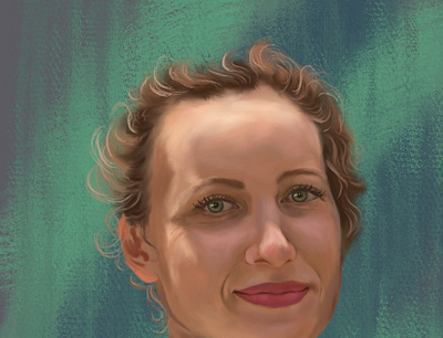 Portrait design digital digital illustration illustration painting portrait procreate