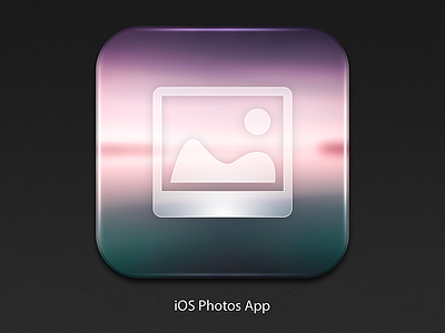 iOS Photos App app design icon ios photo ui