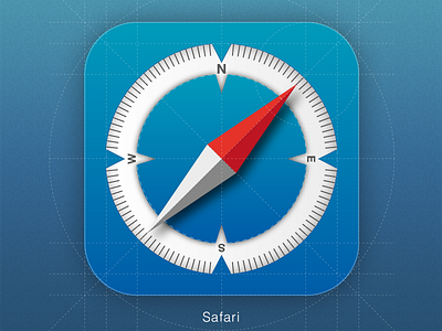 Safari icon app icon interface ios iphone safari ui user interface