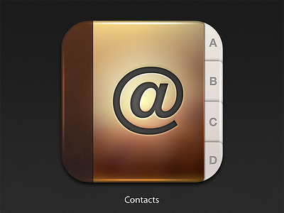 Contacts Icon app contacts icon interface ios iphone ui user interface